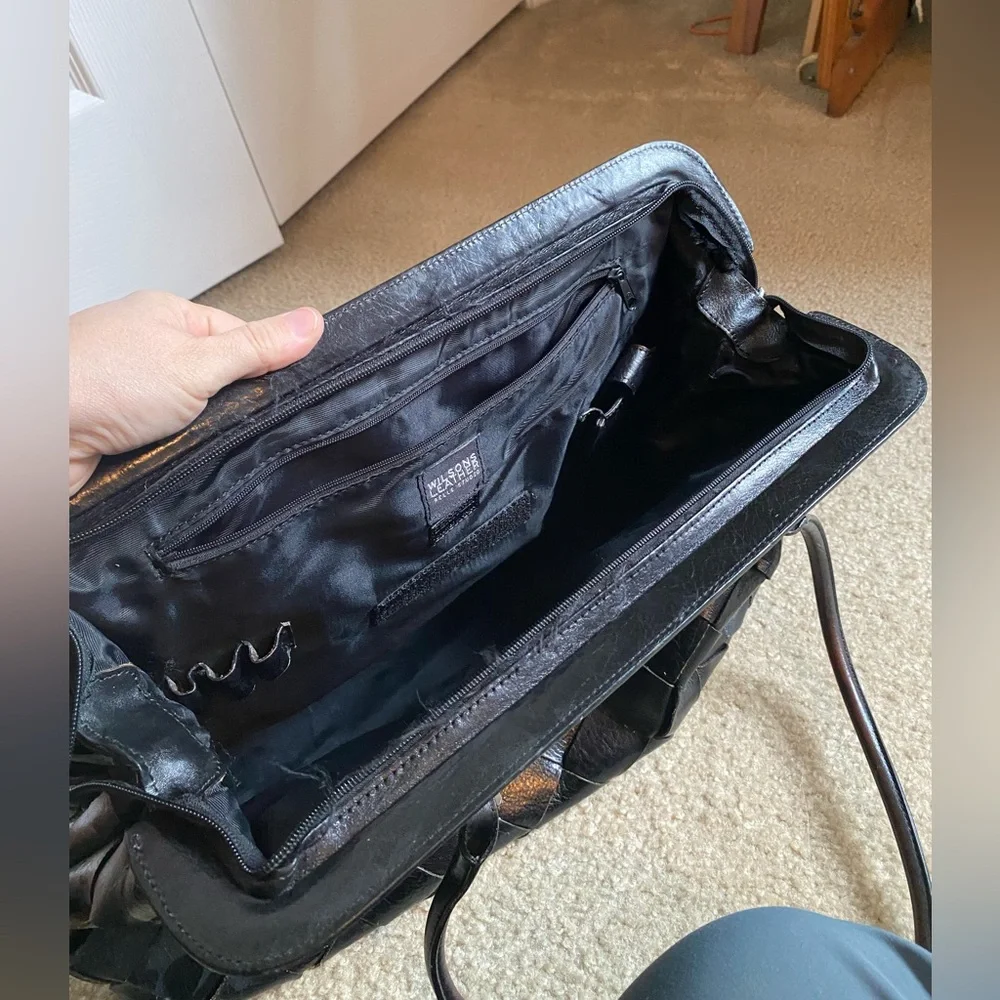 Wilson leather woven bag - Picture 6 of 10